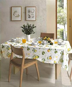 TOALHA DE MESA DOL CLEAN ATHENAS ESTAMPADO 140X210 ISA 6 LUGARES