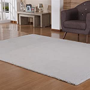 TAPETE NIA PELE BANGOR 150X200 PRATA