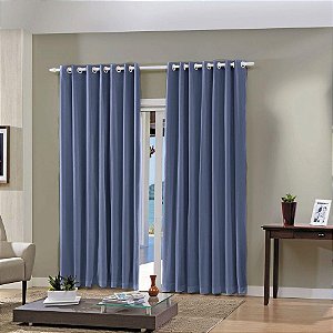CORTINA BJA PRATIKA 240X160 LISA INDIGO