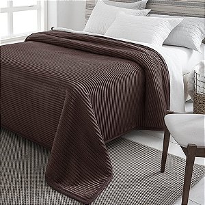 MANTA JOL DYURI UNICOLOR C/CINTA 180X220 CACAU
