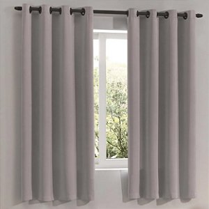 CORTINA BJA RUSTICA 260X170 OXFORD LISA TAUPE
