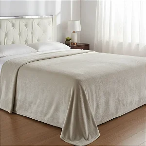 Cobertor Niazitex Toque De Seda 240X260 Marfim Super King