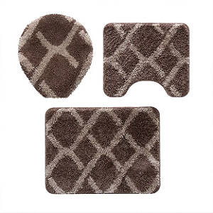 JG BANHEIRO RESORT MIX 3PCS CASTANHO/CASTOR