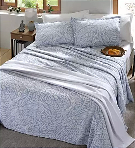 KIT COLCHA DOL PIQUE CASAL 220X250 NATURE C
