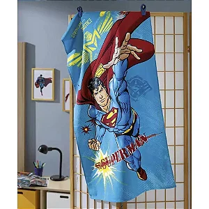 T BANHO DOL VELOUR LICENCIADO 70X130 SUPERMAN 23
