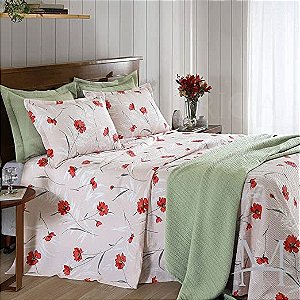 KIT COLCHA DOL PIQUET S QUEEN ESTAMPADO MIA C
