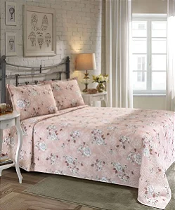 KIT COLCHA DOL PIQUET ESTAMPADO 160X250 LILLE C