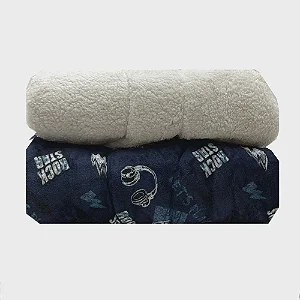 EDREDOM HDR PLUSH SHERPA SOLT EST DALMATAS 160X235