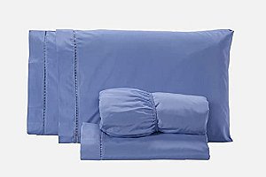 LENCOL COT ARTEX DF 180F CASAL AZUL 1 CANVAS