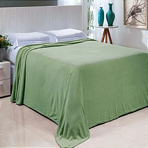Cobertor Niazitex Essence Nc 220X240 Verde Oliva Queen