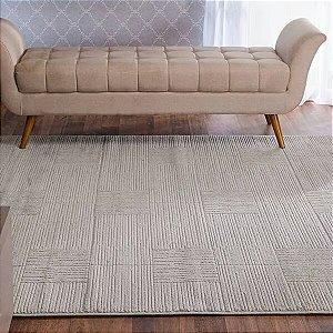 Tapete Niazitex Piza 150X200 Unico Prata