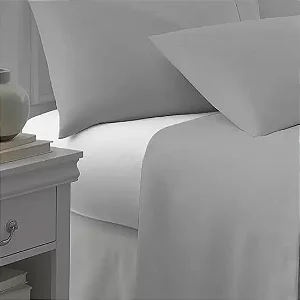 Jogo Cama Enc Premiun Linea Queem 7525 Cinza