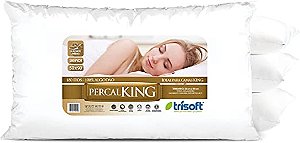Travesseiro Tri Percal King 50/90