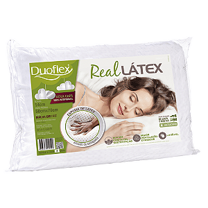 TRAVESSEIRO DUO REAL LATEX 50X70