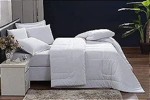 EDREDOM COT T MIX 180F CASAL BRANCO