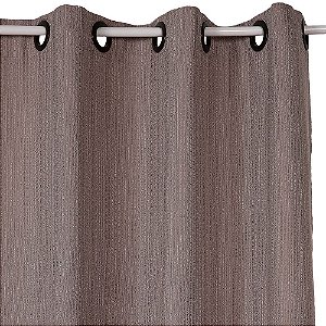 CORTINA BJA RUSTICA 360X250 POLI TAUPE