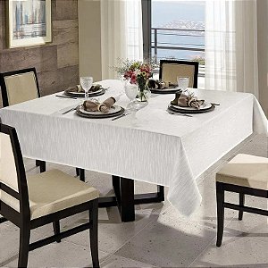 TOALHA DE MESA DOL CLEAN PASSION 160X240 9625 - 8 LUGARES LIMPA FÁCIL