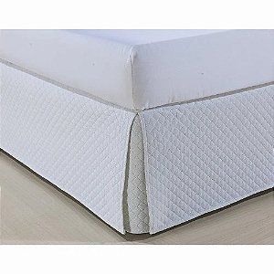 SAIA BOX NIA ATENAS 158X198X35 QUEEN BRANCO