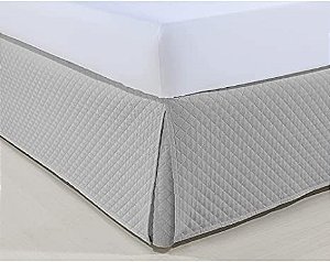 SAIA BOX NIA ATENAS KING 193X203X35 PRATA