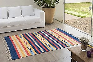 TAPETE NIA KILIM ALGODAO 060X090 DES 001