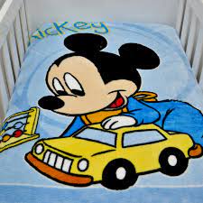 COBERTOR JOL RASCHEL PLUS DISNEY MICKEY 90X110 CAR