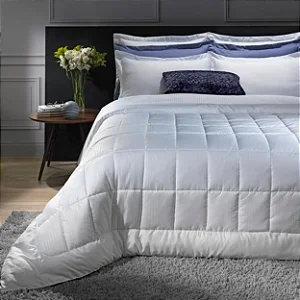 JG CAMA HDR LUMA CONFORT QUEEM BRANCO