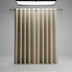 Cortina Bel Bali C/Forro 400X230 Marfim