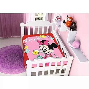 COBERTOR JOL RASCHEL PLUS DISNEY MINNIE 90X110 BRI