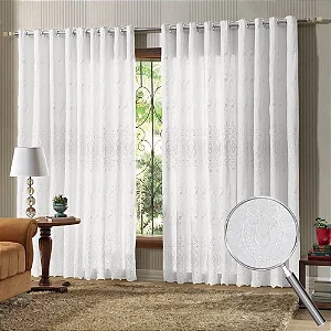 CORTINA BJA DUPLEX 420X250 VALENCIA BRANCO
