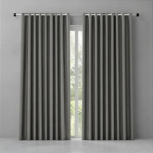 Corta Luz Bella Janela Tecido 540X250 Blend Taupe