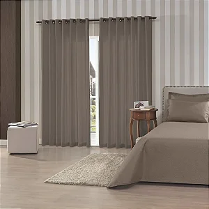 CORTINA BJA RUSTICA 260X170 PANTEX TAUPE