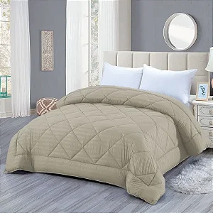 EDREDOM NIA TREVISO QUEEN 220X240 BEGE