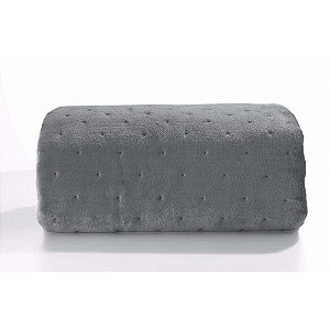 Cobertor Hedrons Ultraplush Casal 220x235 Ardosia