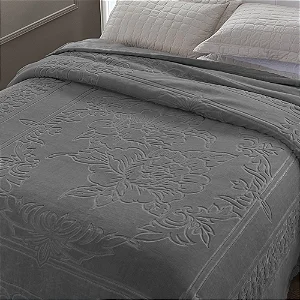COBERTOR JOL LK 7SE KING 230X250 CINZA