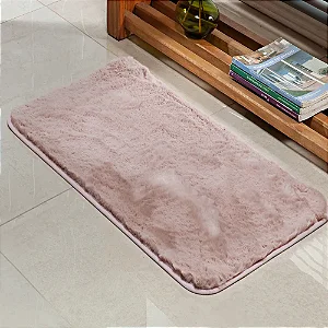 TAPETE BANHEIRO NIA BANGOR 40X60 ROSE