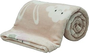 COBERTOR NIA TOQUE DE SEDA POA INF 90X110 ROSA