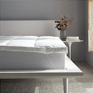 PILLOW TOP BUD CASAL EN VOGUE 140/190/7 BRANCO
