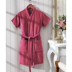 ROUPAO DOL ADULTO FIORI VELOUR P 10591