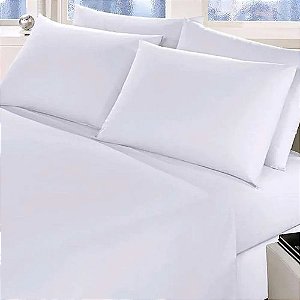 Jogo Cama Coteminas Prata 150F King Branco