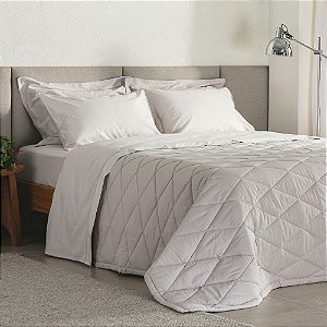 Jogo Cama Buddemeyer Basic Percalle King 250/270 Cor Bege