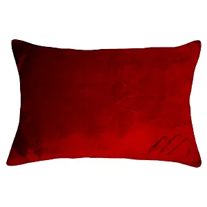 Fronha Nia Toque De Seda 50X70 Bordo