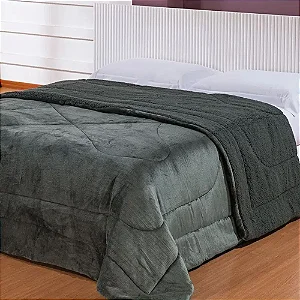 EDREDOM NIA CAPETOWN CASAL 180X220 CHUMBO