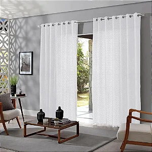 CORTINA BJA DUPLEX 360X250 VINTAGE GEOMETRICO BR