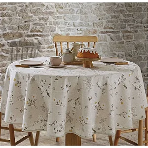 TOALHA DE MESA DOL CLEAN ATHENAS EST 160 RED ESMERALDA 01 BEGE 4 LUGARES
