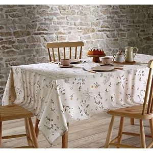 TOALHA DE MESA DOL CLEAN ATHENAS EST 140X210 ESMERALDA 01 6 LUGARES
