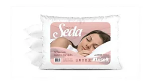 Travesseiro Tri Toque De Seda 50/70