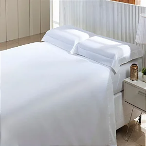 Jogo Cama Niazitex 300F Essencial Queen Branco