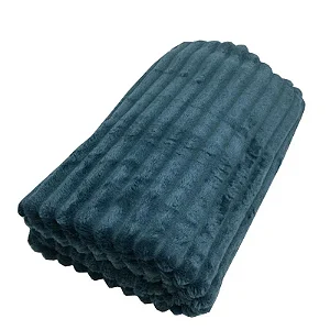 Peseira Niazitex Flannel Corduroy King 250X080 Azul P