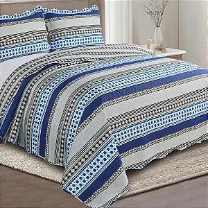 Kit Colcha Camesa Evolution King 260X280 Arno