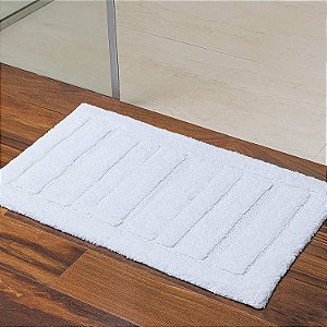 TAPETE NIA CHENAI 60X120 BRANCO